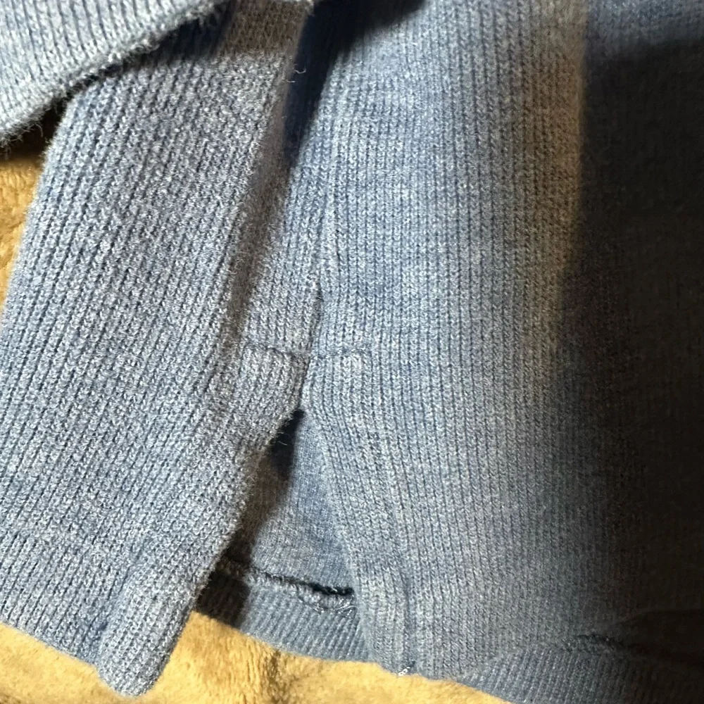 Ralph Lauren Men's Blue Zip-Up Sweater size XL - Picture 5 of 6